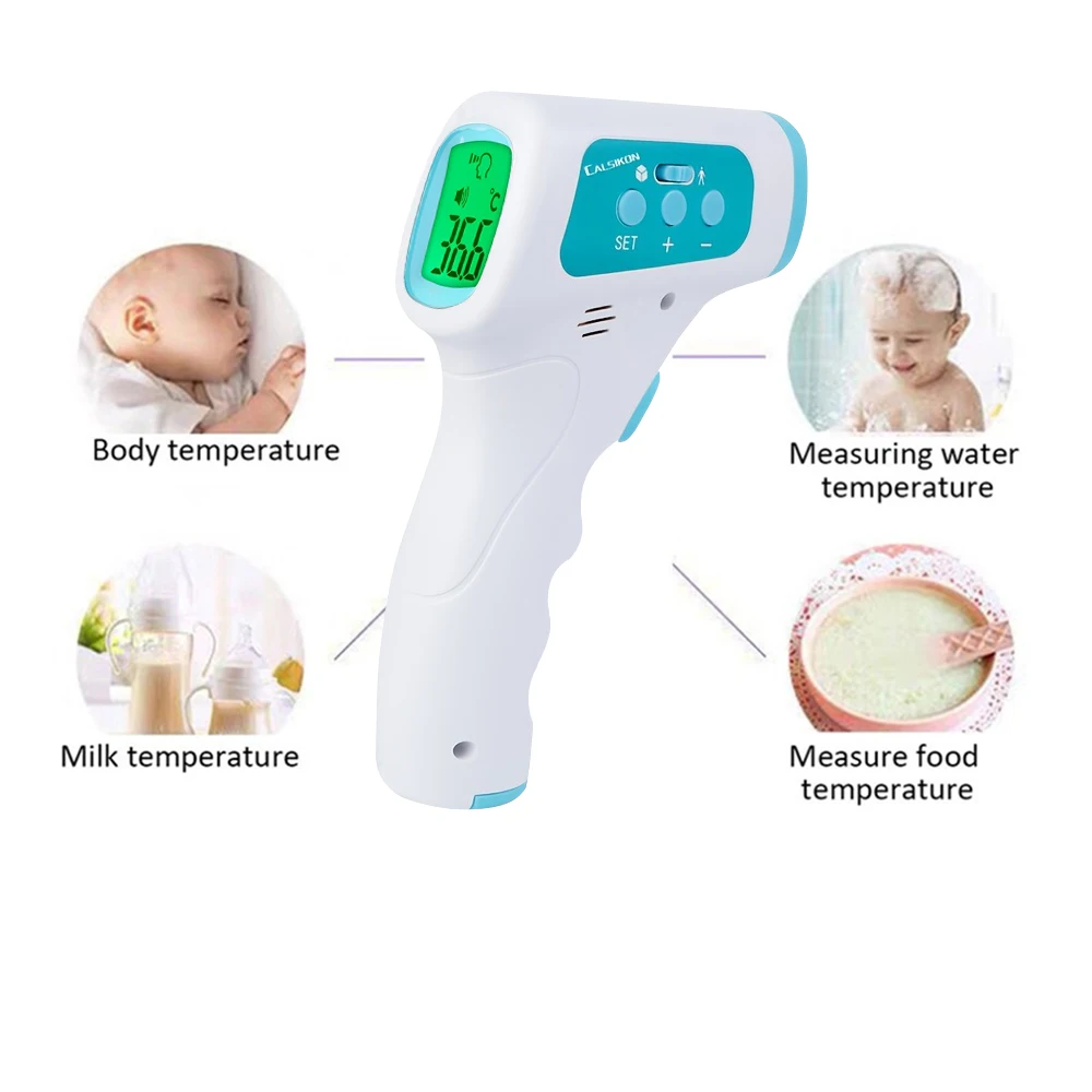 Digital Thermometer Non Contact Infrared Medical Thermometer Body Temperature Fever Measure Tool for Human Thermometer for body