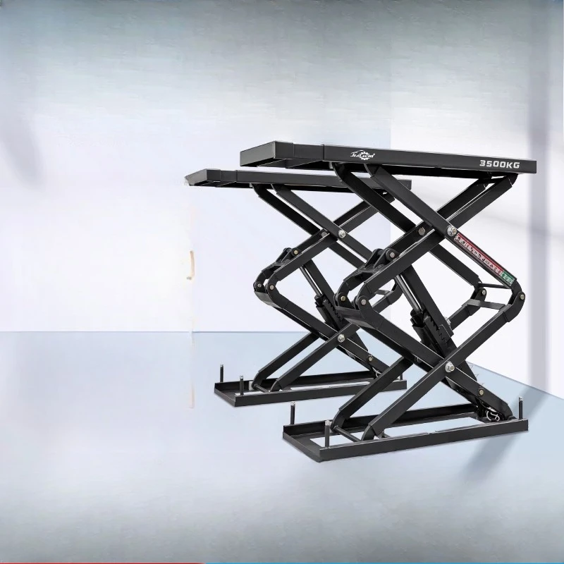 

lift car lift platform car maintenance hydraulic scissor lift 3.5T vehicle