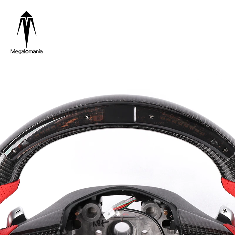 Genuine OEM Customized Carbon Fiber Car Steering Wheel for Kia Stinger GT