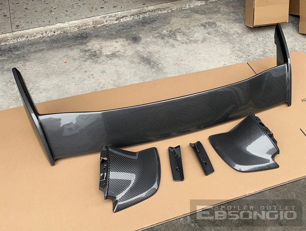 For Subaru WRX STI Spoiler 2015 2016 2017 2018 2019 2020 2021 Car Accessories ABS Rear Roof Spoiler Wing Trunk Lip Boot Cover