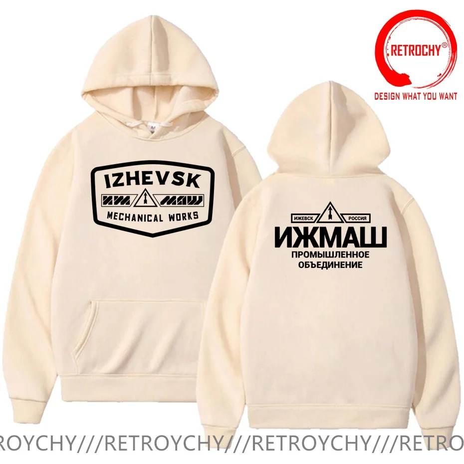 Izhmash Industrial Association Izhevsk Russia AK Factory Hoodies Sweatshirts Men Fashion Hoody Casual Hoodie Sweatshirt Hooded