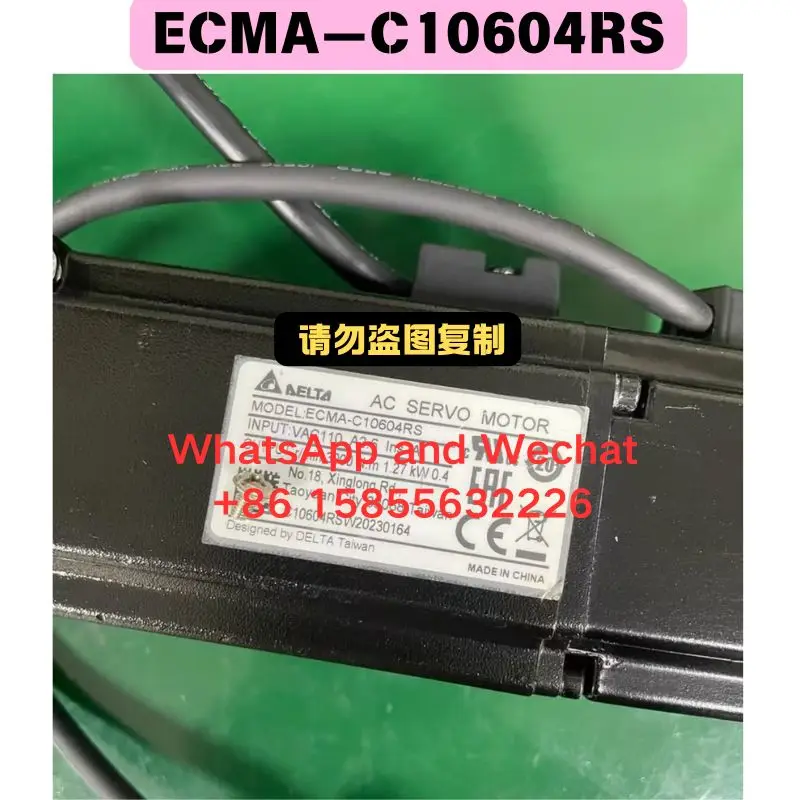 Used OEM disassembled parts ECMA-C10604RS electrical machinery Functional test OK Quick delivery