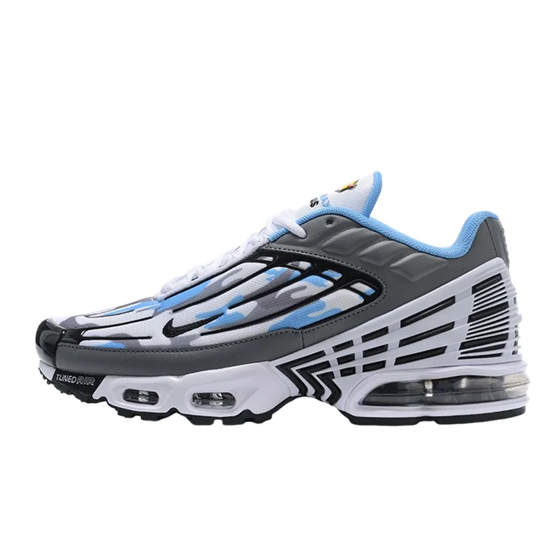 Nike Air Max Plus 3 Men's Running Shoes - Anti Slip, Durable, Comfortable, Sports Shock Absorbent, Breathable, Multi Colored