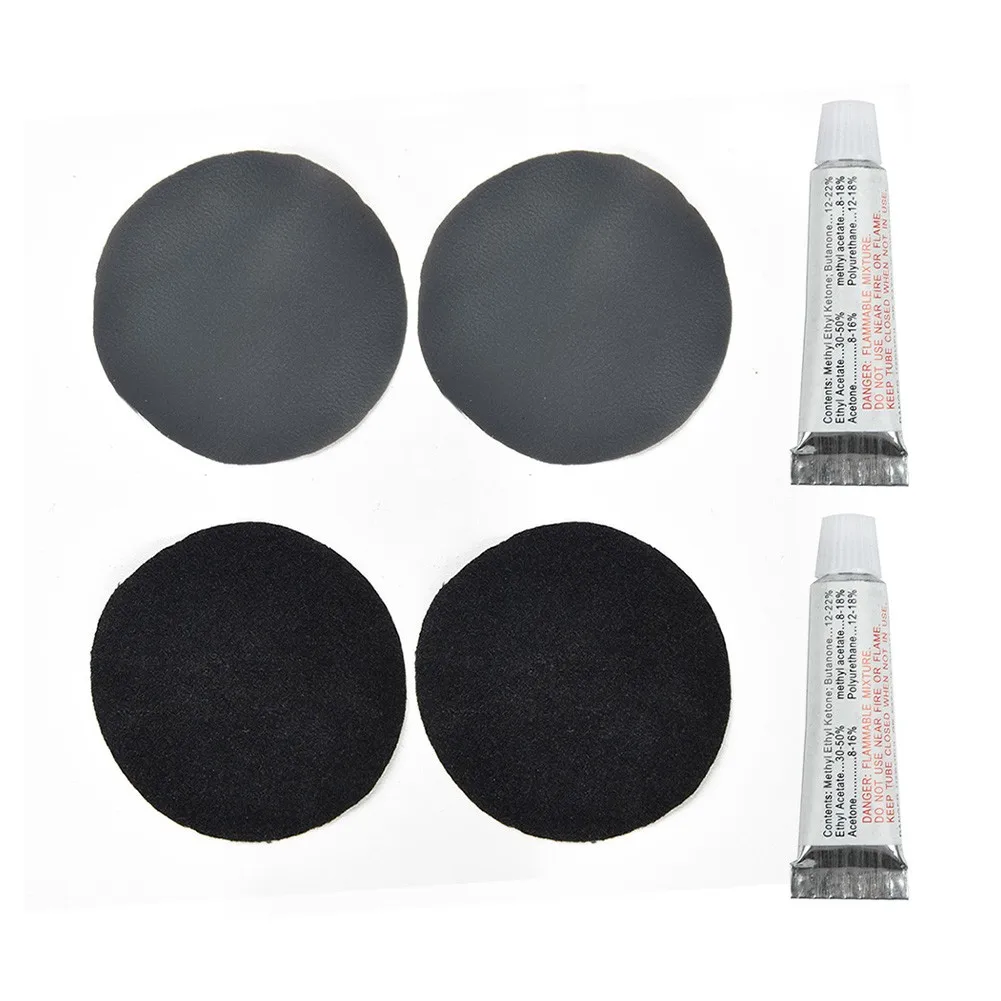 2 Set PVC Inflating Air Bed Boat Sofa Repair Kit Patches Glue For Air Mattress Swimming  Replace Circle Swimming Equipment