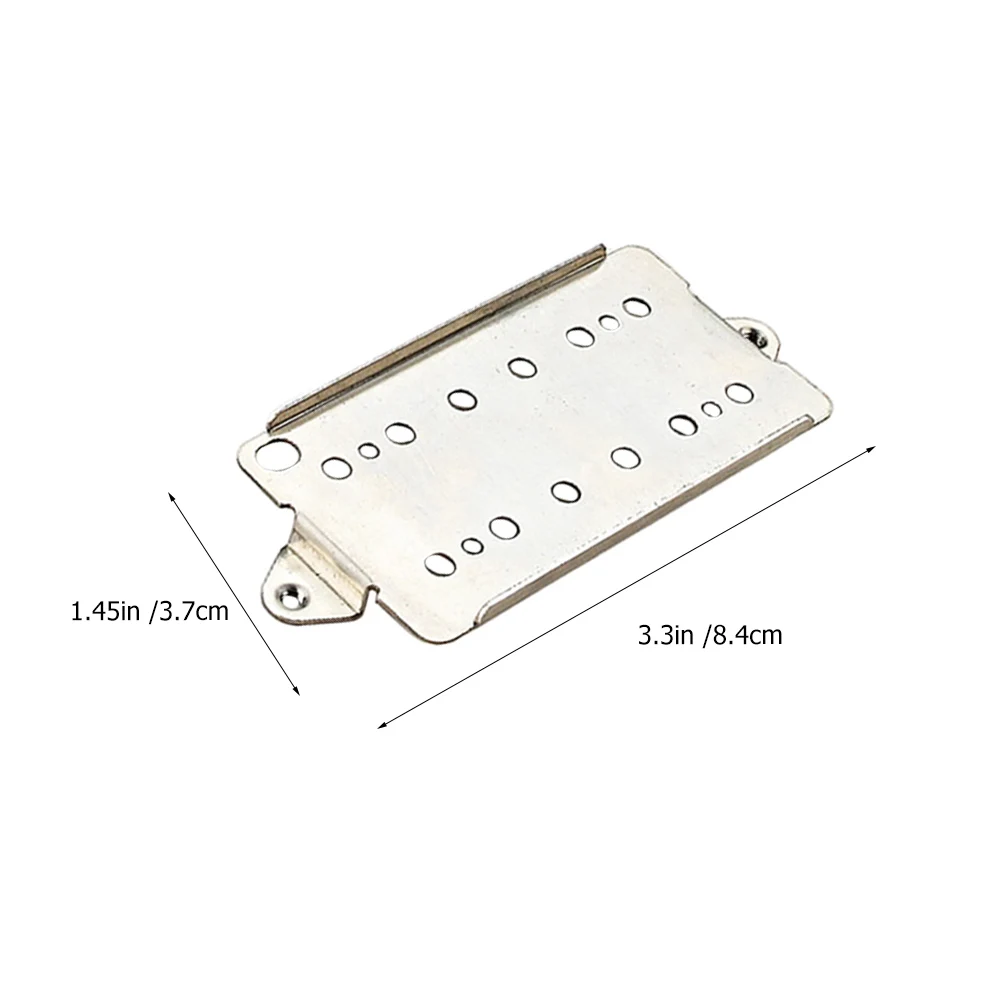 

2 Pcs Musical Instrument Guitar Pickup Accessories Mini Neck Metal Wearable Base