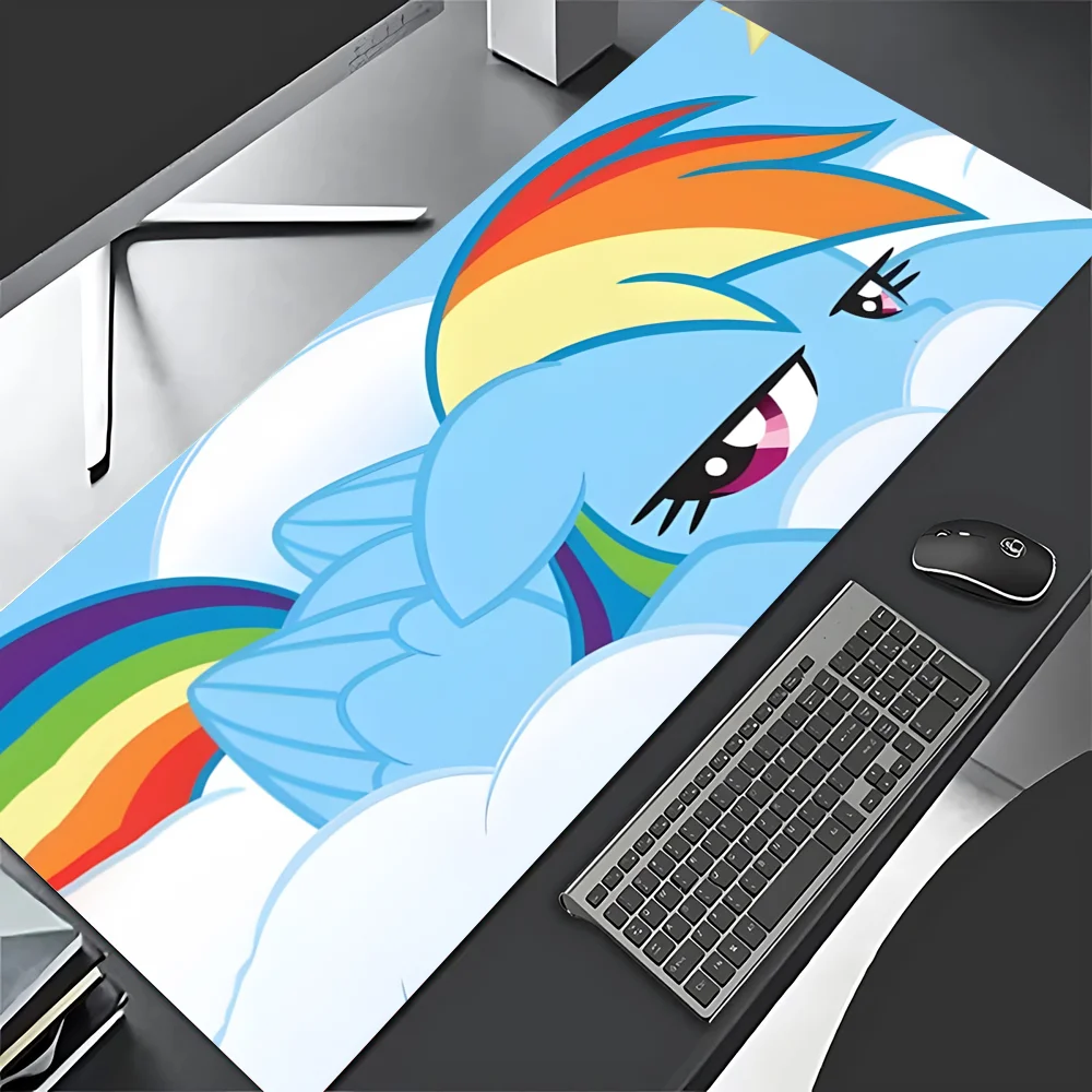 My L-Little P-Pony Mousepad Mouse Pad Laptop Gaming Accessories Mousepad Large Desk Mat Computer Gamer Keyboard Rug Carpet