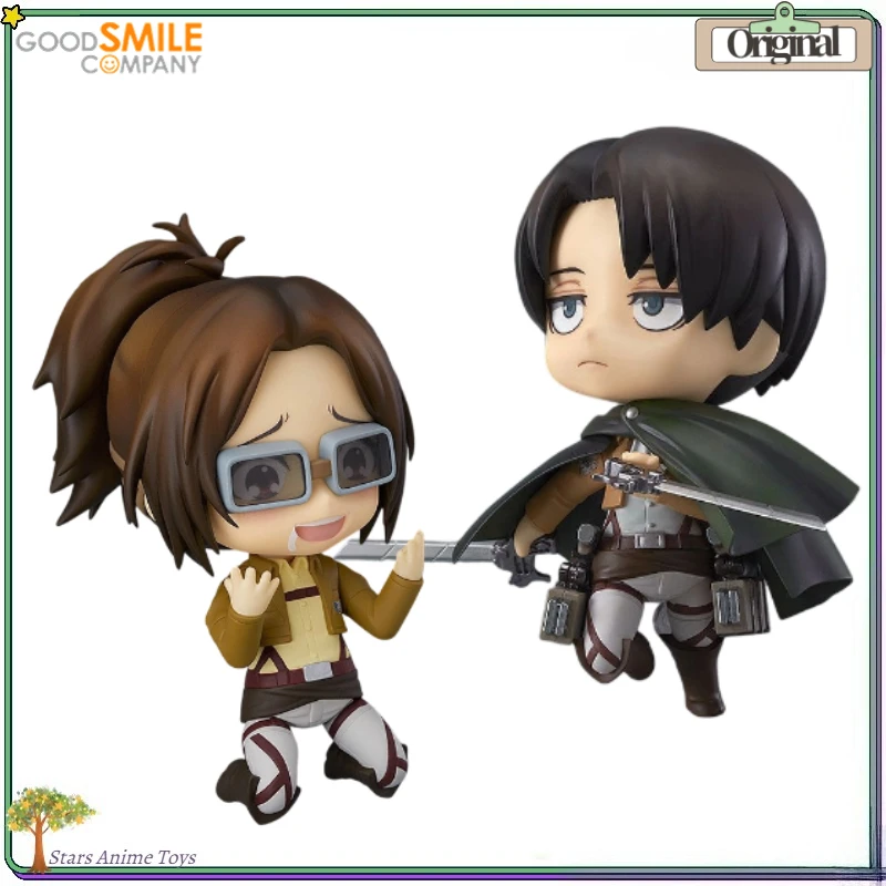 gsc-nendoron-1123-390-attack-on-titan-zoe-hans-levi-ackerman-giocattoli-da-collezione