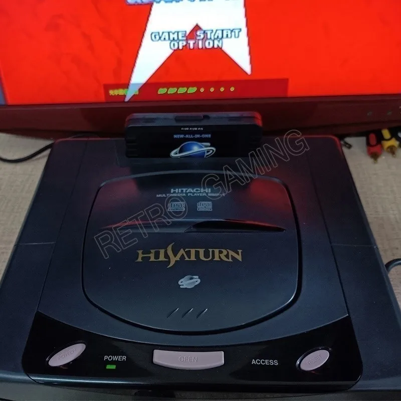 모든 SS SATURN SD 카드 의사 KAI 게임 비디오 직접 읽기 4M 가속기 기능 8MB 메모리와 함께 사용