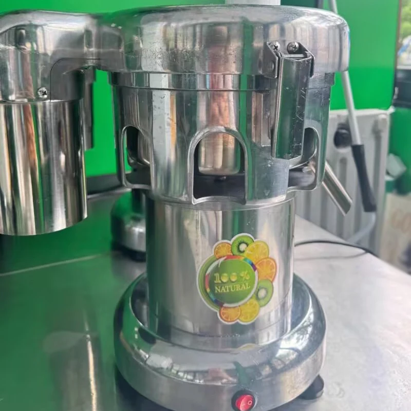 220V 80KG/H Juicer Automatic Stainless Steel Professional Electric Juice Extractor Machine