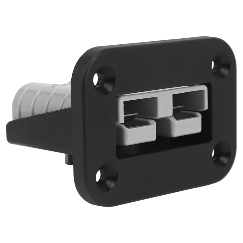 Flush Mount 50 Amp For Anderson Plug Mounting Bracket Panel Cover For Caravan Camper Boat Truck