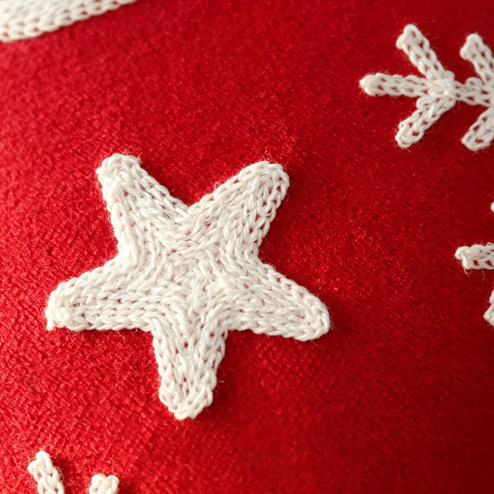 Weihnachtsbaum-Stickerei-Kissenbezug, weicher, mit Schneeflocken bestickter Kissenbezug, Weihnachts- und Neujahrsdekoration – Detail 27