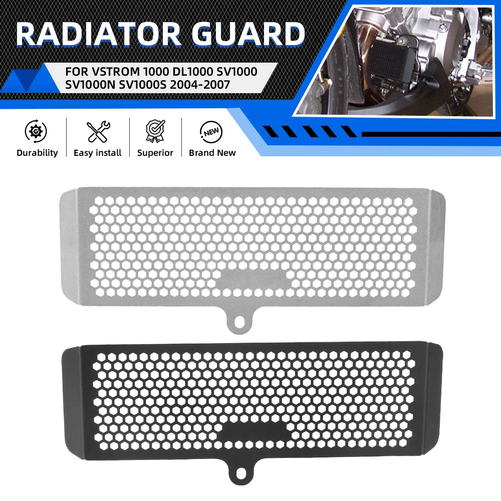 

For SUZUKI V-STROM 1000 / VSTROM 1000 DL1000 SV1000 SV1000N SV1000S 2004-2005-2006-2007 Motorcycle Radiator Guard Protector