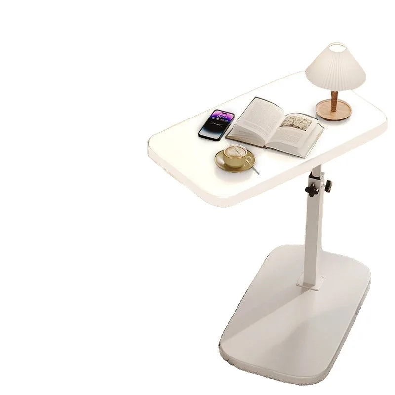 Modern Minimalist Wood Foldable Adjustable Mobile Side Table Living Room Bedroom Dormitory Bedside Home Decor Novelty New