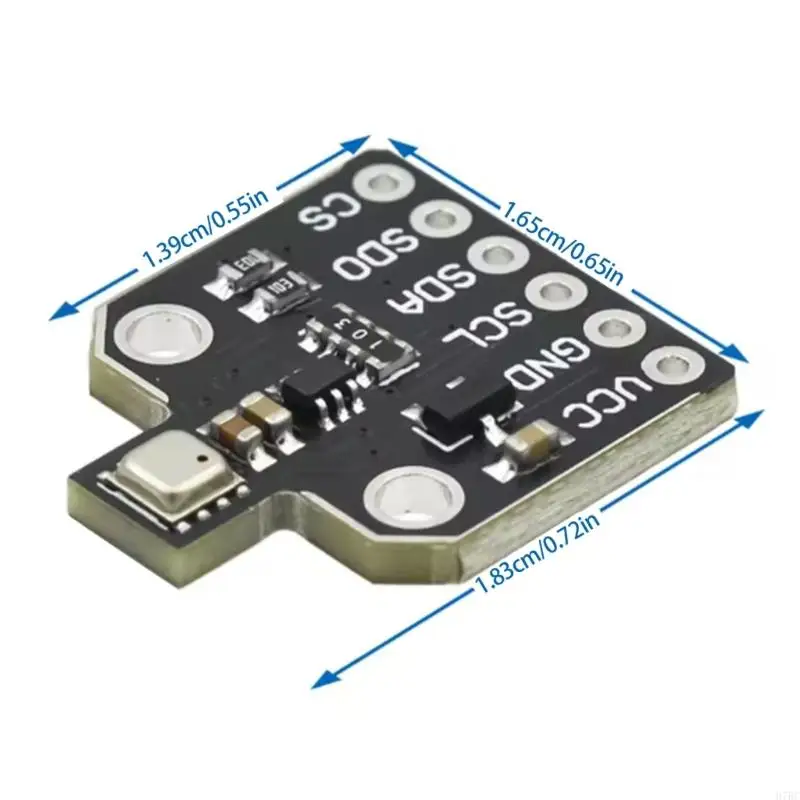 H7BC 5 قطعة BME688 درجة الحرارة والرطوبة الضغط ارتفاعات عالية وحدة حسية ضغط الهواء الرقمي انخفاض استهلاك الطاقة