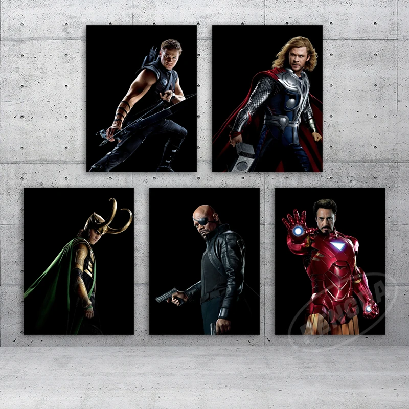 Physicist Hulk Canvas Poster Wall Art Marvel Super Heroes Modular Paintings The Avengers Movie Hd Prints Boy Home Decor Pictures