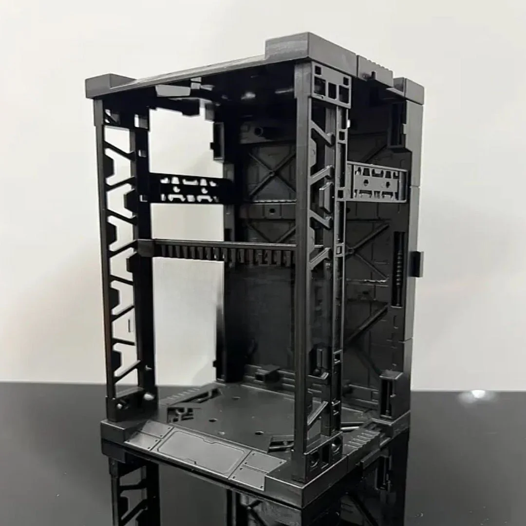 حامل عرض للقاعدة الأمامية، رف تخزين للنماذج، رف جاهزية للجنود بمقياس /2، سلسلة ألعاب روبوتات غاندام للأعمار 4 عامًا فما فوق #4