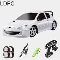 LDRC LD2801 LD2802 LD2803 LD2804 1/28 4WD RC Drift Car Model Proportional Steering LED Headlights 2.4G Toys Gift For Kids