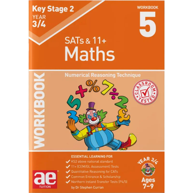 

KS2 Математический год 34 Рабочая тетрадь 5. Техника числового рассуждения Стивен С Керран 9781911553250