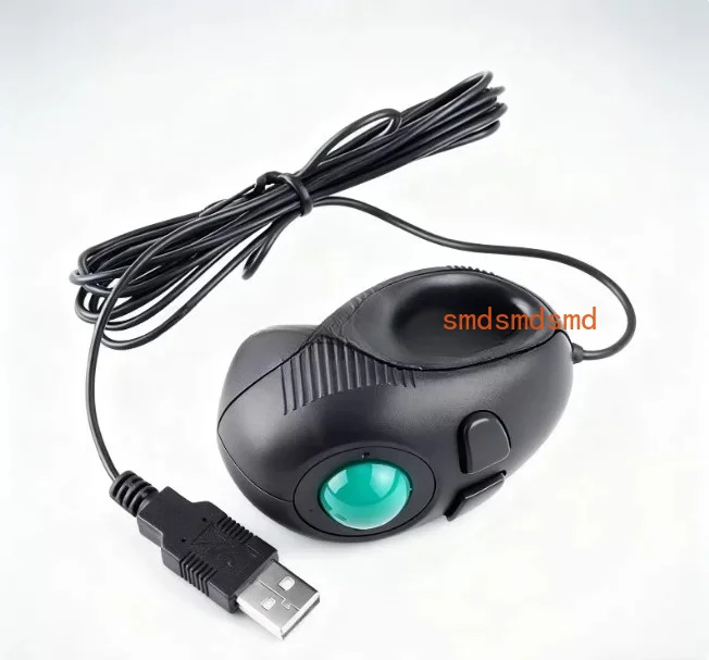 HS-01 3G Handheld Laptop Mini Wired Trackball Mouse Finger Mouse