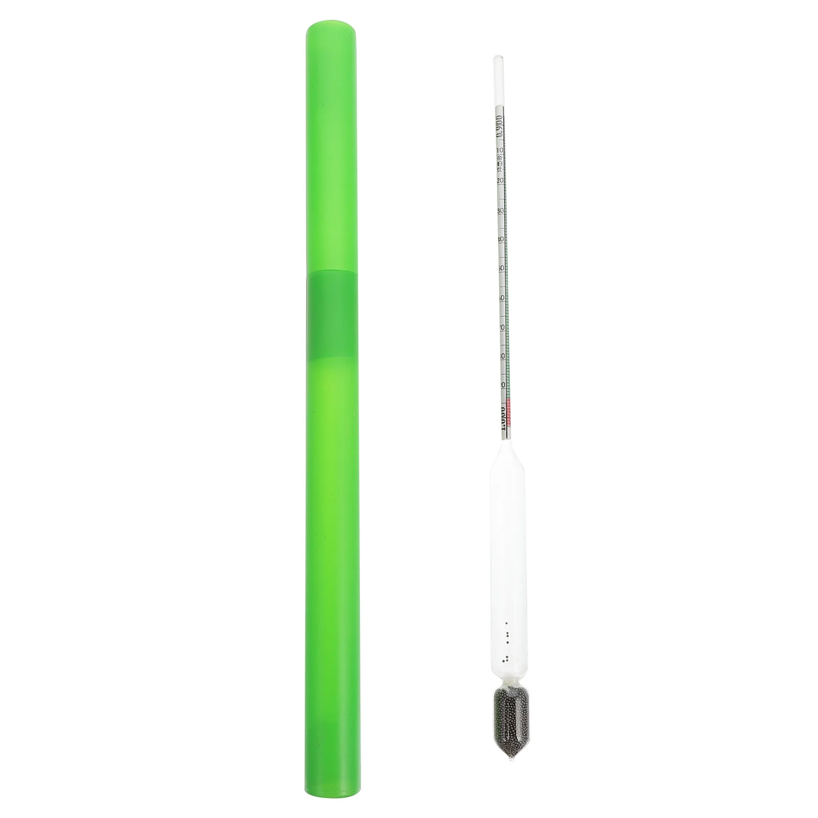 

0.9-1.0 Glass Hydrometer for Home Brew Beer Alcohol Mead Wine Easy Use Color Scale Crystal Clear Font Scale Hydrometer