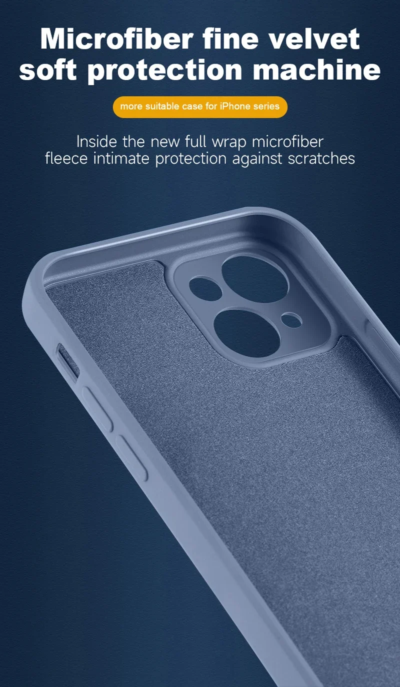 Magnetische MagSafe-Ladehülle für iPhone 17 16 14 13 12 11 15 Pro Max Mini XR XS – Weiche Flüssigsilikon-Rückabdeckung – Detail 11