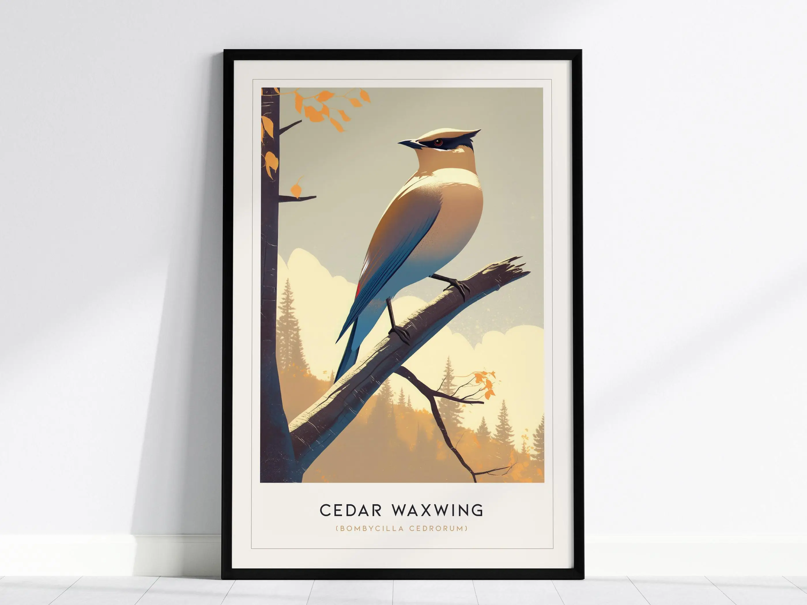 Baltimore Oriole Songbird Barn Swallow House Finch Vibrant Bird Poster Print Wall Art Pictures Canvas  Room Home Decor view 3