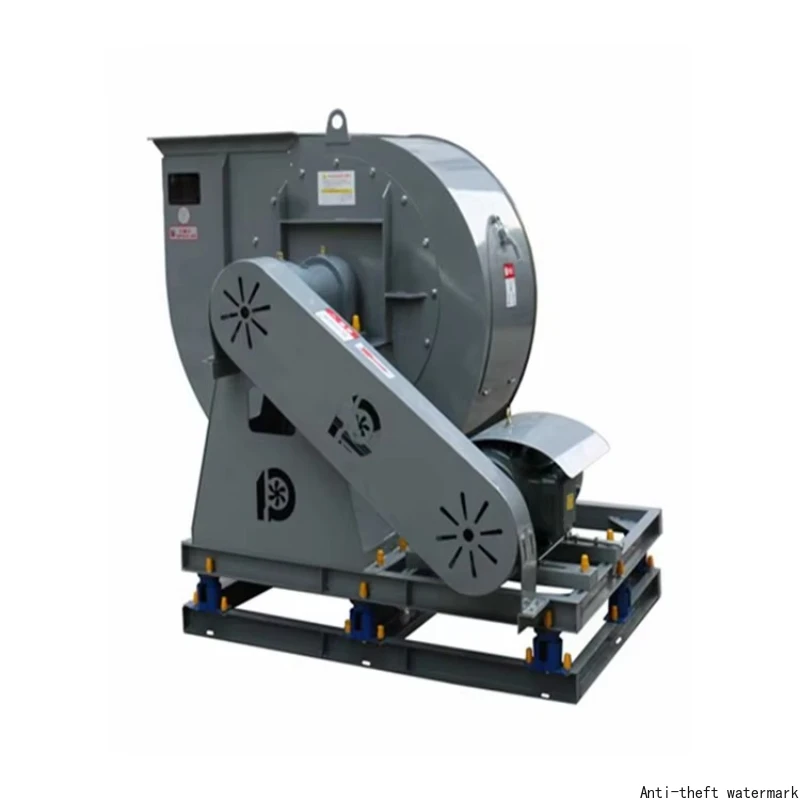 Hot Selling Item in 2026 - 7.5 kW Carbon Steel Wood Chips 8000 Cubic Feet/Minute Air Scrubber Centrifugal Fan