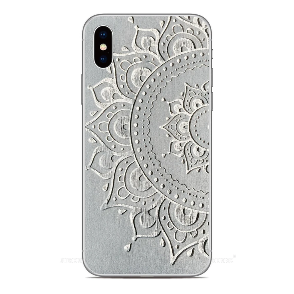 Mandala Floral Phone Case For Blackview Wave 6C Color 8 A50 A52 A53 A55 A85 A90 A95 A96 A100 A200 Pro Oscal C80 C70 C60 Cover