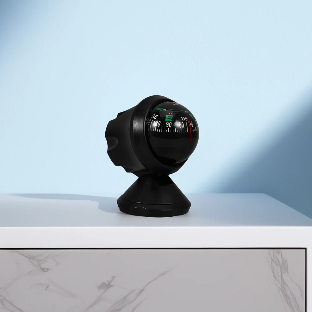 

2Pcs Mini Universal Compass for Car Dashboard High Ball Multifunctional Auto Interior Tool