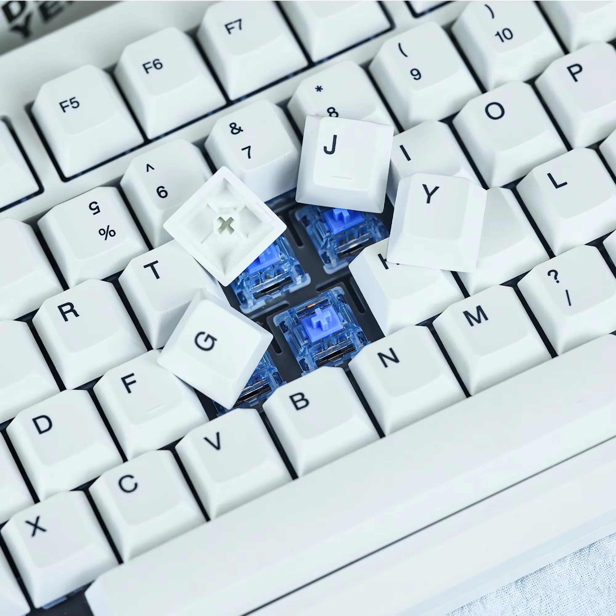 Imagem -04 - Pbt Keycap para Cherry Gateron mx Switch Keycap Personalizado Teclado Perfil Lados Tiro 146 Chaves