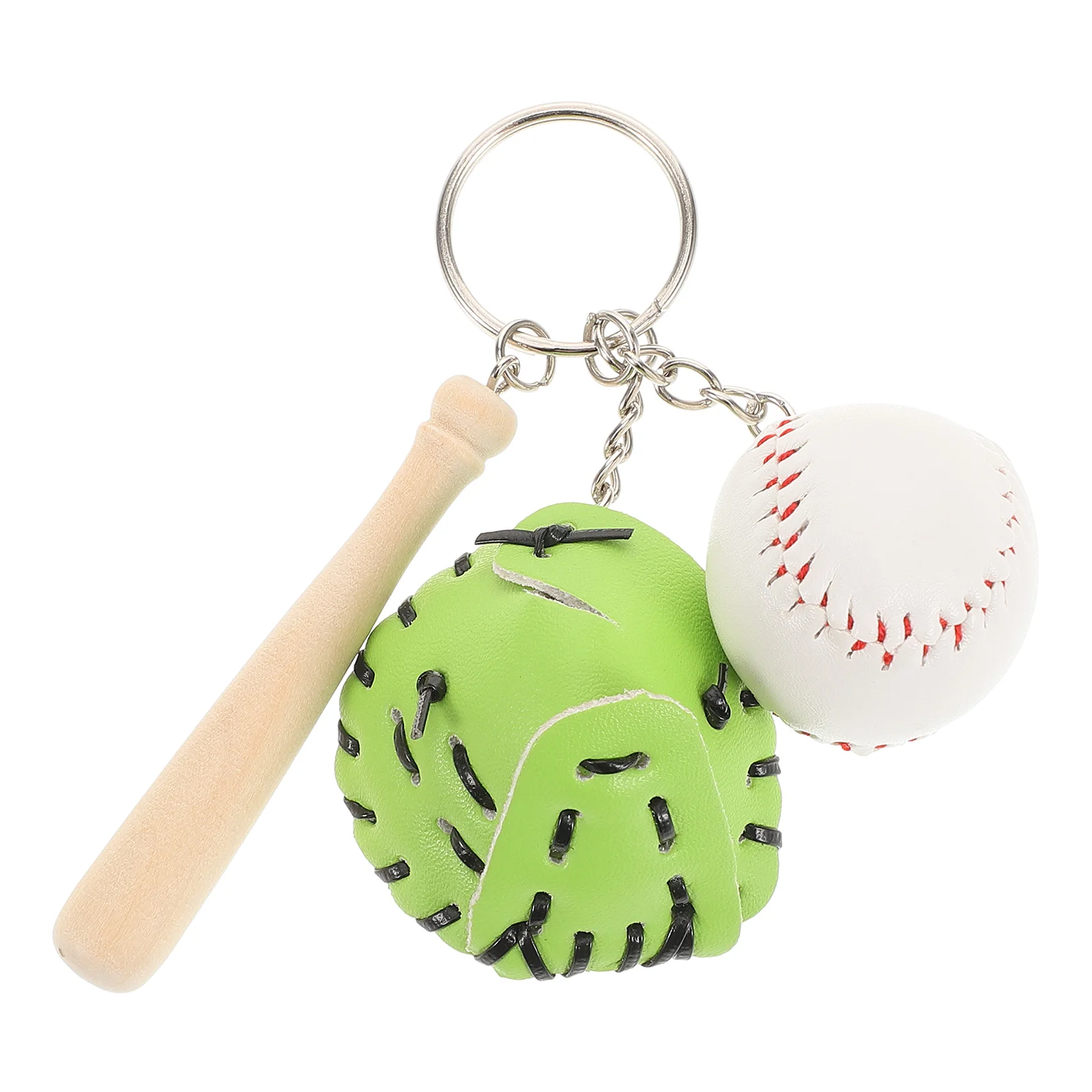 Creative Baseball Keychain Chains Women Multi-use Softball Charms Sports Backpack Bag Pendant
