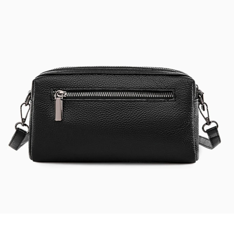 Genuine Leather Women's Phone Bag Single Shoulder Crossbody Bag Ladies' Lightweight Soft Leather Fashionable Small Purse