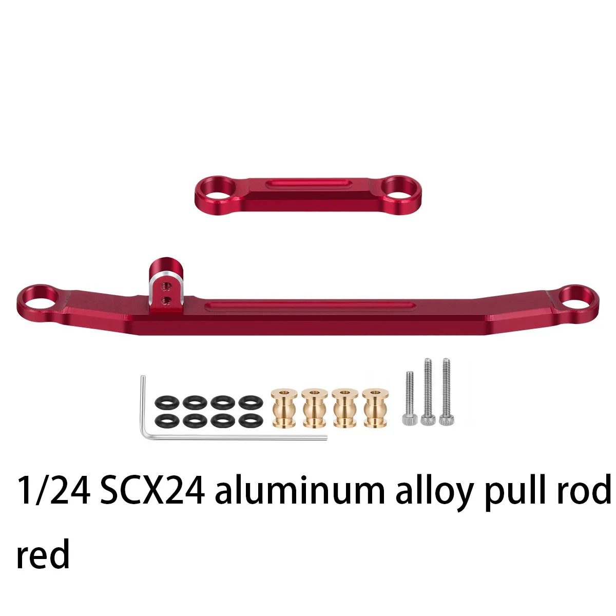 RC Yuzhe Optimal Selection 1 Series 1/24 Simulation Model Axle SCX24 90081 Fully Upgraded Aluminum Alloy High Tight Steering Rod