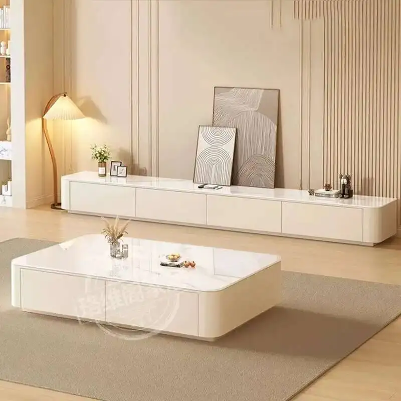 

Простые подставки для телевизора для гостиной, современные напольные подставки для хранения, винтажные подставки для телевизора, белая полка, витринный салон, мебель для гостиной Meuble