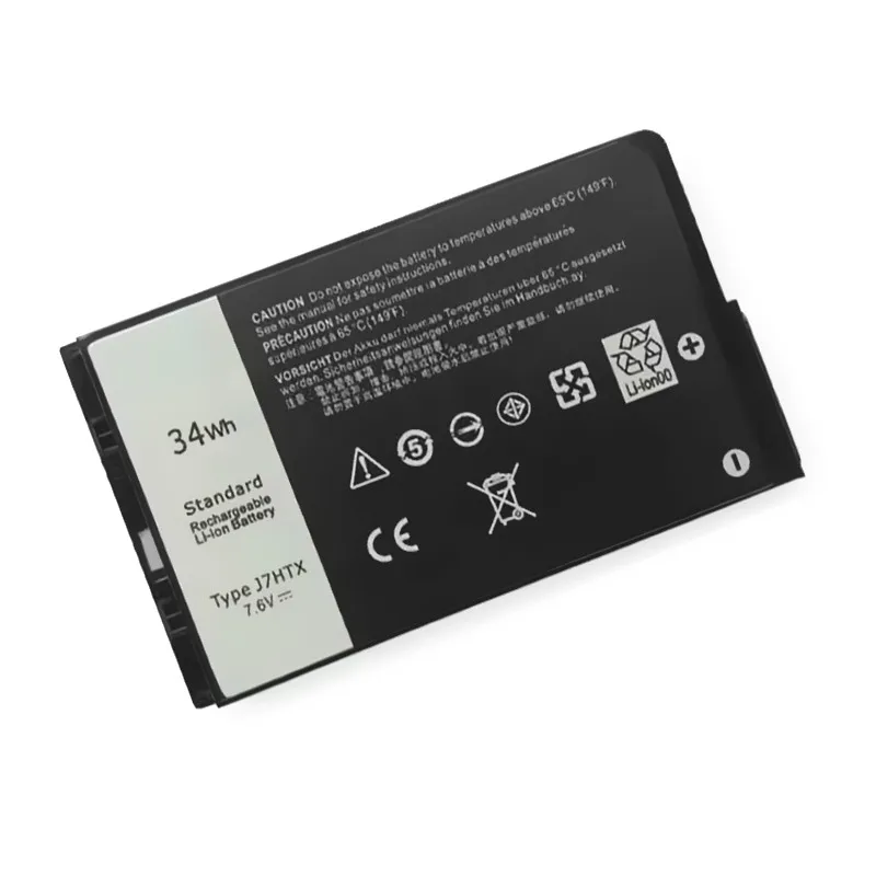 Imagem -04 - Bateria do Portátil Dell Latitude 7.4v 26wh 7xntr 7.6v 34wh J7htx 2jt70 Dell Latitude 12 7202 7212 7220 T03h001 T03h002 02jt70