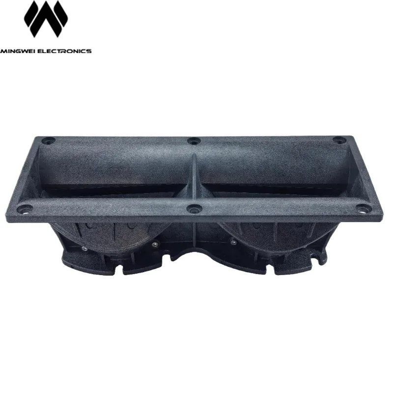 MW Audio Dual HF Horn for 5" Column Speaker & Line Array, 2x1" Throat, Size: 247.5×100.5×85.4mm - Image 4