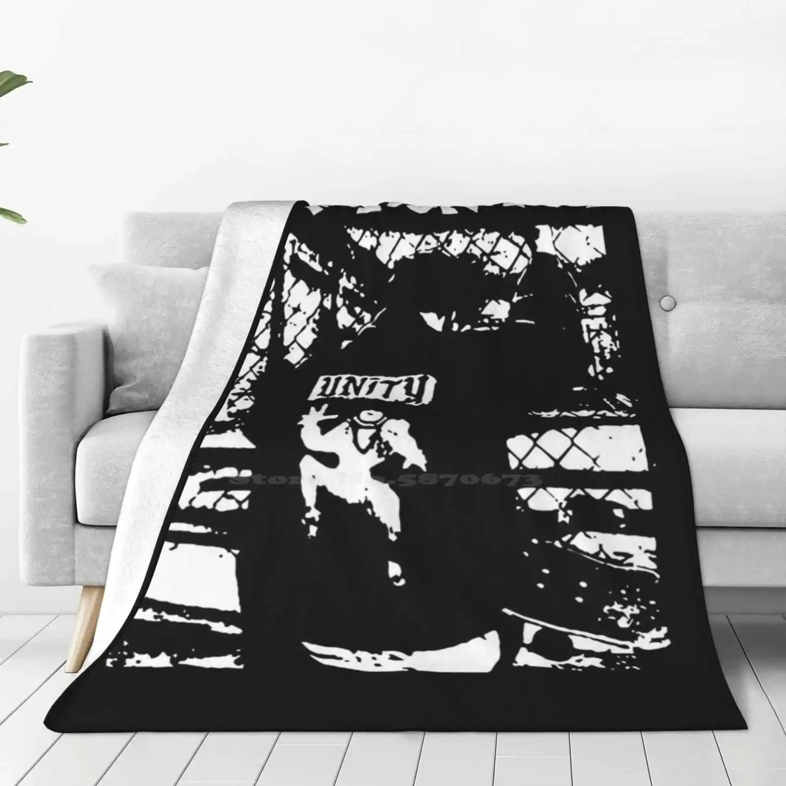 Cry Wolf Trend Style Funny Fashion Soft Throw Blanket Operatikon Band Punk Ska Hardcore Music Tim Armstrong Hellcat Energy