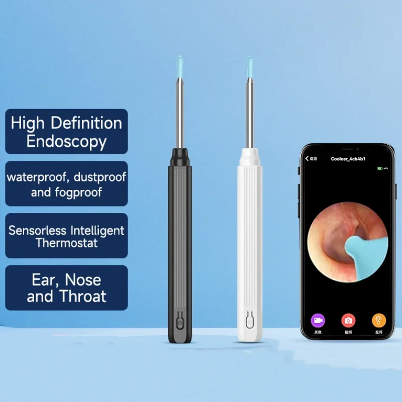 

Wireless Smart Visual Ear Cleaner 1080P Ear Stick Otoscope NE3 Ear Wax Removal Tool Earpick Camera Endoscope for iOS Android New