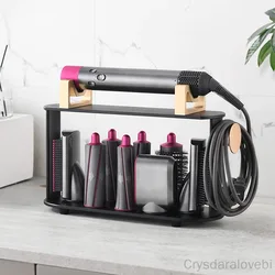 Estante de almacenamiento para secador de pelo Dyson, artículos para el hogar, soporte para rizar el cabello, Airwrap estante de almacenamiento, estante de baño