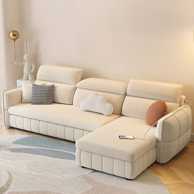 

Storage Nordic Designer Sofas L Shape Recliner Modern Loveseat Lazy Sofa Folding Daybed Woonkamerbanken Living Room Furniture