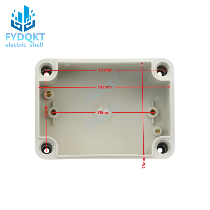 1pcs 110x80x70mm IP67 ABS Switch Box Plastic Outdoor Enclosure Waterproof Junction Boxes