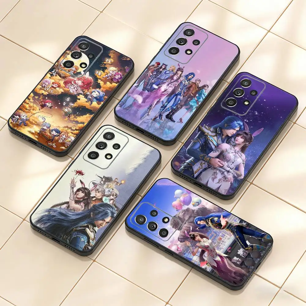 

Soul Land Phone Case For Samsung S25,S24,S21,S22,S23,S30,Ultra,S20,Plus,Fe,Note,10,9,5G Black Cover