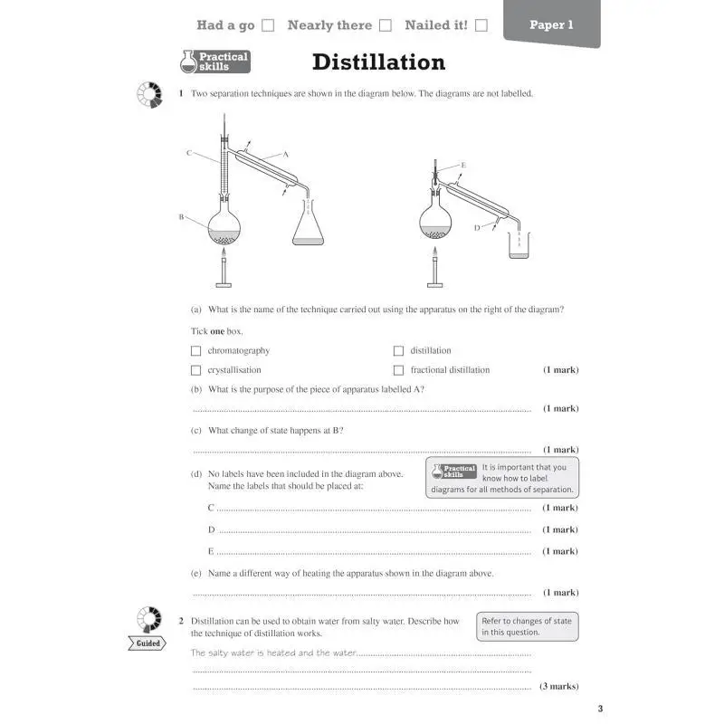 بيرسون مراجعة AQA GCSE الكيمياء أعلى مراجعة المصنف لعام 2025 و2026 امتحانات نورا هنري بيرسون التعليم 9781292131269 #5