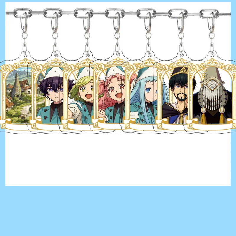 

Witch Hat Atelier Coco Qifrey Tetia Anime Merchandise Acrylic Keychain Charm Accessories Friends Girl Gift Cartoon Key Ring