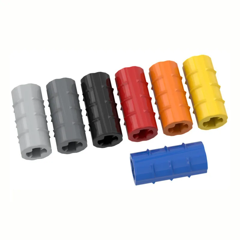 10PCS MOC 6538 Axle Connector 2L Building Blocks Kit With Hole Bricks Particle Puzzle Assemble Toys Children Birthday Kid Gifts