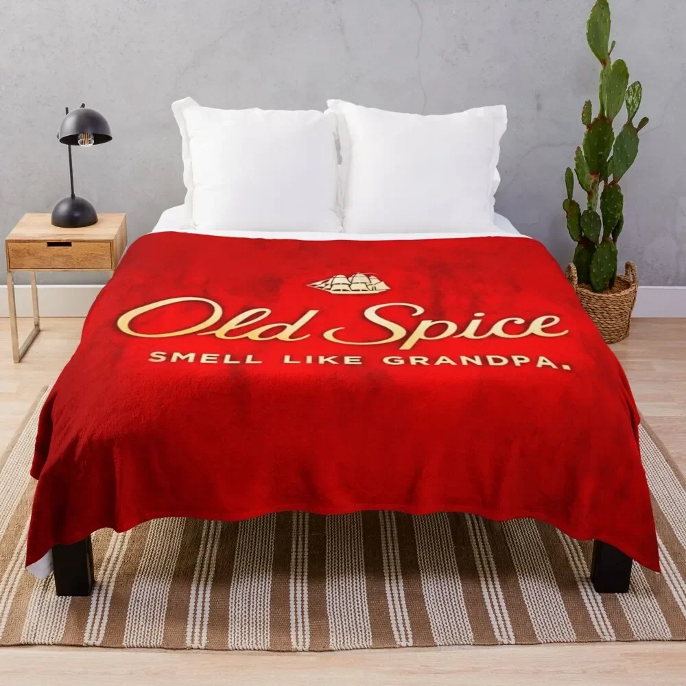 

Old spice Throw Blanket warm winter Luxury Throw Blankets