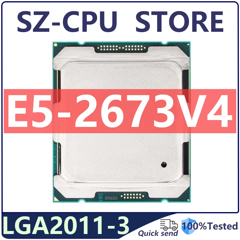 Xeon E5-2673V4 E5 2673 V4 Processor SR2KE 2.3Ghz 20 Core 135W Socket LGA 2011-3 CPU 2673V4