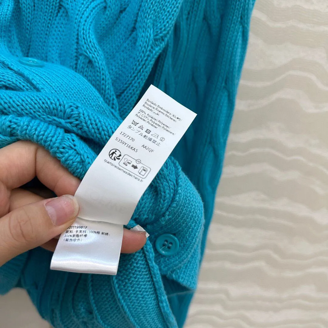 2025 New Autumn Fashion Twist Crochet Embroidery Knitted Cardigans Women O-neck Long Sleeve Single Breasted Vintage Slim Sweater