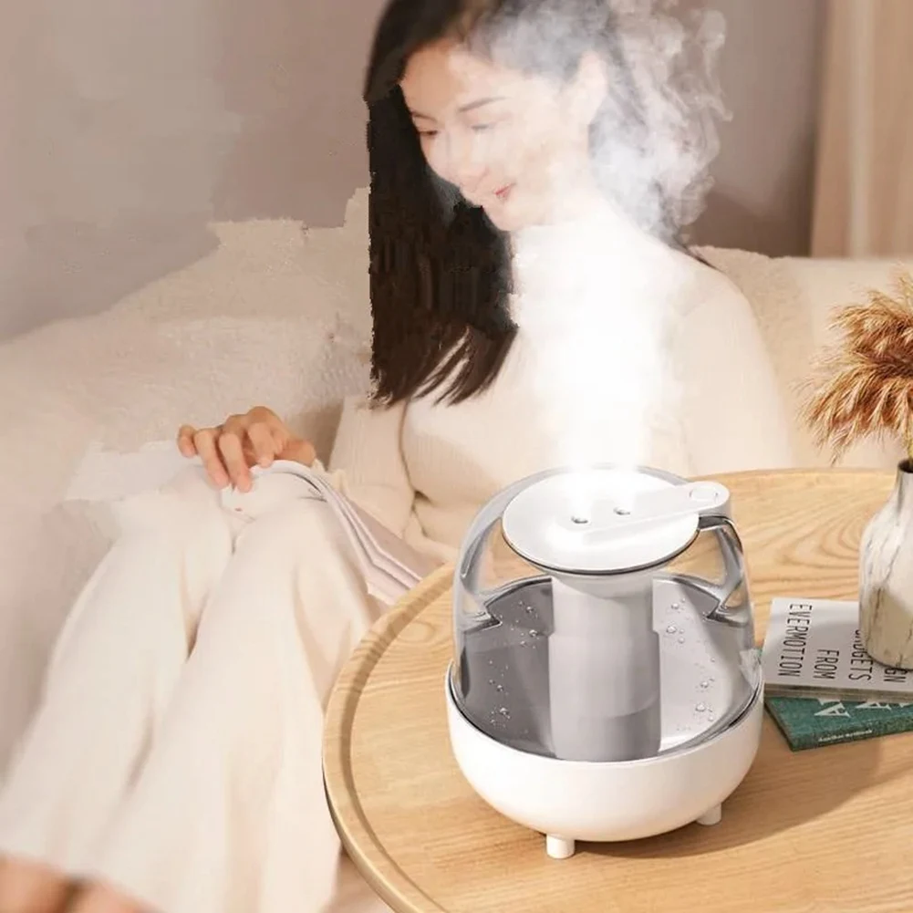 4L Humidifier USB Aromatherapy Humidifier Home Air Humidifiers Air Purifier With LED Lamp Desktop Mist Maker-A54Q