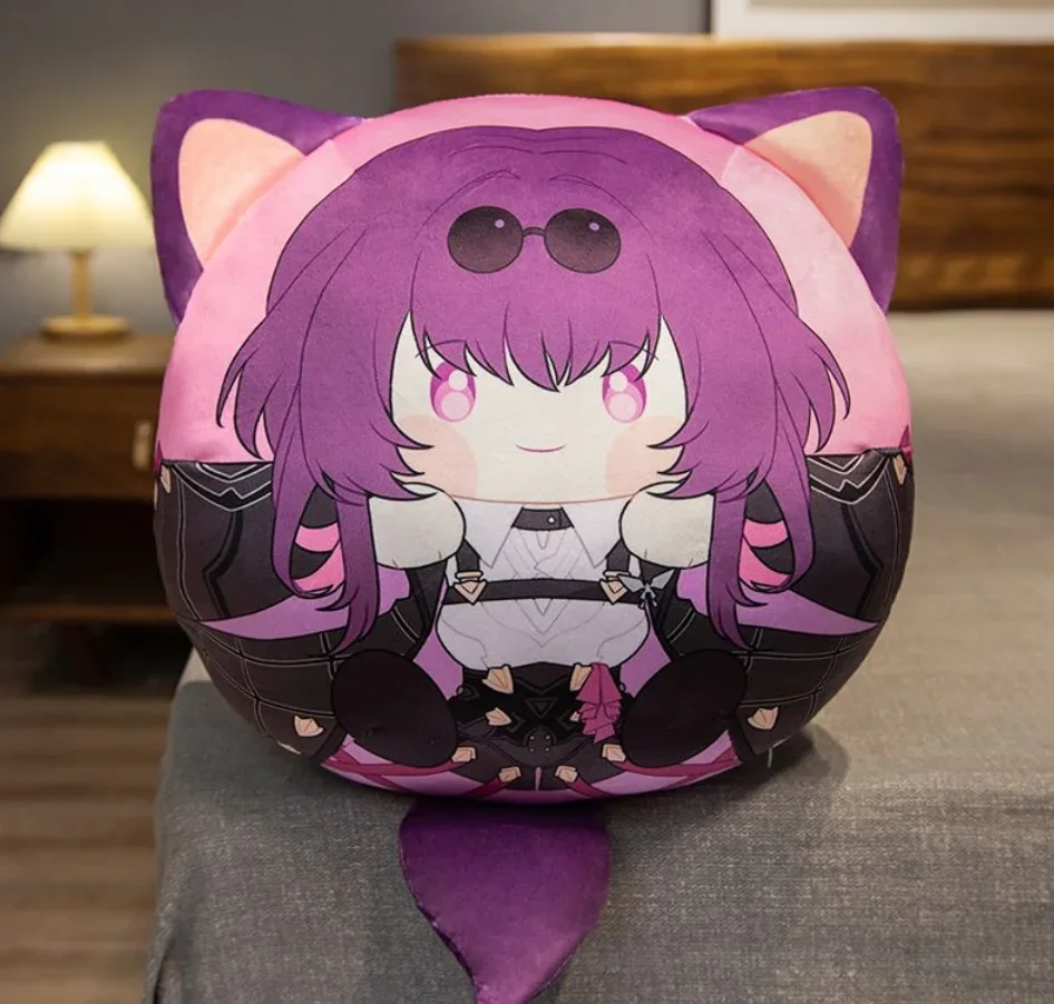 Game Anime Honkai: Star Rail Kafka Sonetto Stuffed Plush Doll Cute Characters Figure Room Decor Sofa Cushion Pillow Toys